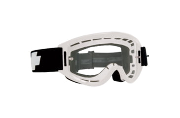 Image of Spy Optic Breakaway Goggles w/Shield Lens Shape, White Frame, Clear AFP Lens Color, 0323291632100