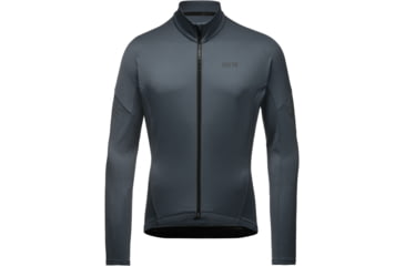 Image of GOREWEAR Mens C3 Thermo Cycling Jersey in Lab Graphite XL Slim fit 7BF3030D, 100647-BZ00-XXL