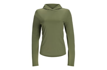 Image of Simms Fishing Products Ws Simms Challenger Solar Hoody FDEA824E, Ghost Camo Sterling, S, 13927-1184-20