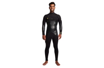 Image of Body Glove Mens 5370 3/2mm Chest Zip Fullsuit - Black 183115E5, L, Black, 23118-Black-L