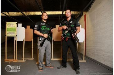 Image of 3-Gun Competitors: Kalani Laker and Jesse Tischauser