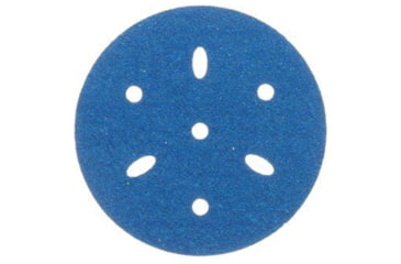 Image of 3M 36181 Hookit 321U Sandpaper 6 Disc - 400 Grade Multi-Hole, Blue, Bo x of 50, 7100091098