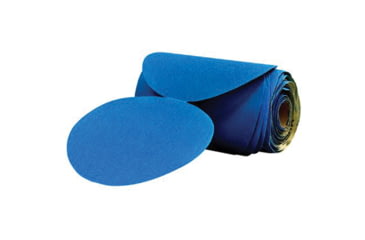 Image of 3M 36213 Stikit Sandpaper 6 Disc - 600 Grade, 100/Roll, Blue, 7100098196