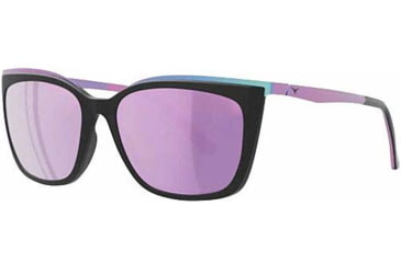 Image of 3M Force Flex Lola Sunglasses, Black/Pink Frame, Pink Mirror Lens, FF45082PC