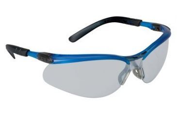 Image of 3M BX Protective Eyewear, I/O Gray Anti-Fog Lens, Ocean Blue Frame, 20/CS 11525-00000-20