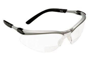 Image of 3M BX Reader Protective Eyewear 11375-00000-20, Clear Lens, Silver Frame, +2.0 Diopter, 20 EA/Case