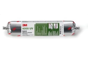 Image of 3M Hybrid Adhesive Sealant Fast Cure,White,400ml Sausage Pack 6586