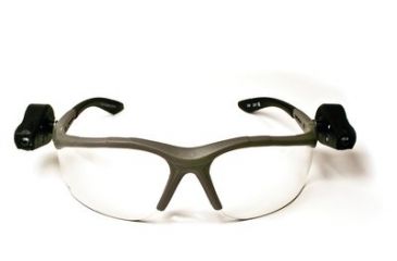 Image of 3M Lightvision Protective Eyewear,Gray Frame,Clear Anti-Fog Lens,Lights,10ea/case 11476-00000-10
