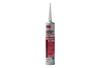 Image of 3M Marine Adhesive Sealant Fast Cure,White,1/10 Gallon Cartridge 6520