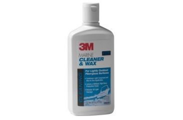 Image of 3M Marine Fiberglass Cleaner and Wax Liquid,16oz 9009