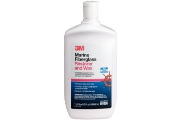 Image of 3M Marine Fiberglass Restorer and Wax Liquid,1 Liter 9006