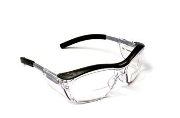 Image of 3M Nuvo Reader Protective Eyewear 11436-00000-20, Clear Lens, Gray Frame, +2.5 Diopter, 20 EA/Case
