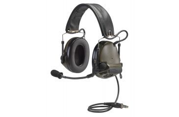 Image of 3M Peltor ComTac Electronic Headset, FB Single Comm NATO, Olive Drab MT17H682FB47GN