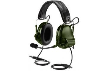 Image of 3M Peltor ComTac Electronic Headset FB Dual Comm NATO Olive Drab MT17H682FB19GN