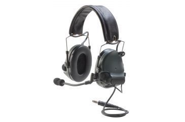 Image of 3M Peltor ComTac Electronic Headset, FB Single Comm NATO, Foliage Green MT17H682FB47FG 
