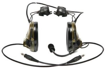 Image of 3M PELTOR COMTAC III ACH Communication Headset,GNH, Dual Comm, 20in Straight Dual Downlead, Foliage Green MT17H682FB-19 1 EA/Case