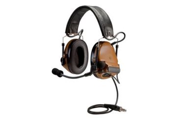 Image of 3M PELTOR COMTAC III ACH Communication Headset, Single COMM, Headband, Coyote Brown, w/ Gel Cushions MT17H682FB-47 CYH 1 EA/Case