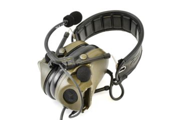 Image of 3M PELTOR COMTAC III ACH Tactical Communication Headset, Single COMM, Headband, MT17H682FB-47 GN