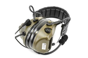 Image of 3M PELTOR COMTAC III ACH Tactical Communication Headset, Single COMM, Headband, MT17H682FB-47 GN