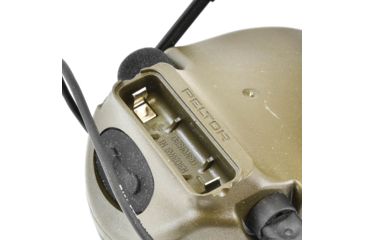 Image of 3M PELTOR COMTAC III ACH Tactical Communication Headset, Single COMM, Headband, MT17H682FB-47 GN