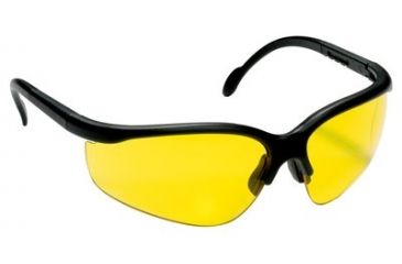 Image of 3M Performance Safety Eyewear, Black Frame, Yellow Lens 90959-00002T