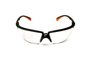 Image of 3M Privo Protective Eyewear, Clear Anti-Fog Lens, Black Frame, 20/CS 12261-00000-20