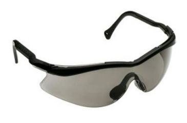 Image of 3M QX Protective Eyewear 2000, Gray Lens, Black Temple, Soft Nose, 20/CS 12110-10000-20
