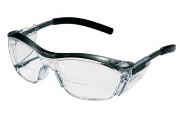 Image of 3M Readers Safety Eyewear,Black Frame,Clear Lens,+1.5,Ea 91191-00002