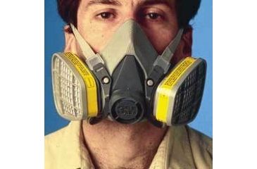 Image of 3M Respirator 1/2FACE Facepiece L 6300