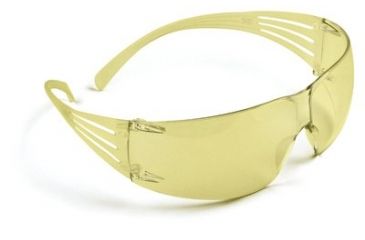 Image of 3M SecureFit,Protective Eyewear, AMBER lens, 20ea/cs, Anti Scratch SF203AS