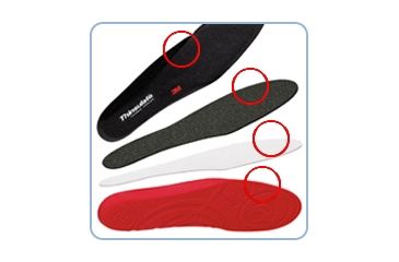 Image of 3M  Thermal Insoles Mn 9/10 THMW-10-RD