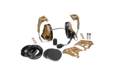 Image of 3M VI NIB Hearing Defender Headset w/IHPS Attachment,, Coyote Brown, MT20H682HPS-09N CY