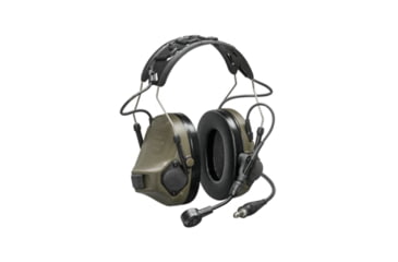 Image of 3M VIII Single Comm Headset, Nexus 4-Con, OD Green, MT14H418A-47 GN