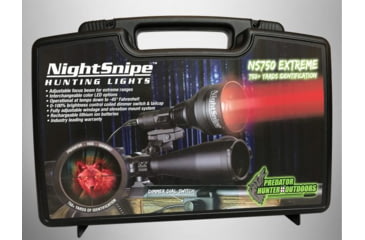 Image of NightSnipe NS750 Extreme Dimmable Hunting Light Kit, Class-2 , White, Red, Green Beam, C2A-750D-RGW-8841
