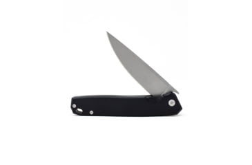 Image of 3V Gear Black React Folding Knife - Plain G10/Stone Washed, black-react-folding-knife-plain-g10-stone-washed