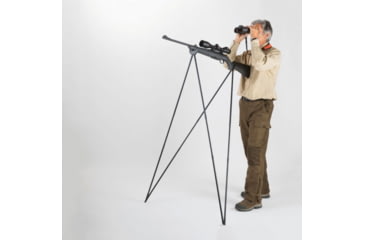 Image of 4 Stable Sticks Bush Essential Shooting Sticks, Dark Grey, BEB