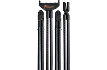 Image of 4 Stable Sticks Bush Essential Shooting Sticks, Dark Grey, BEB