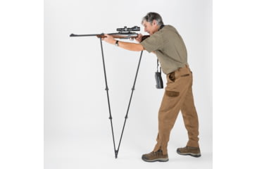 Image of 4 Stable Sticks Monteria Shooting Stick, Black, MONTERIA