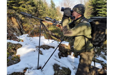 Image of 4 Stable Sticks Sit Shooting Stick, Black, 4SS-SIT