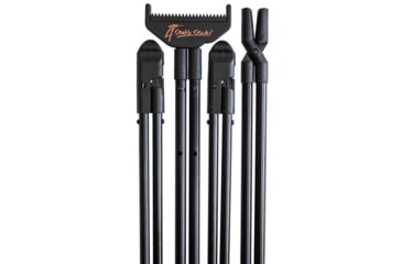 Image of 4 Stable Sticks Sit Shooting Stick, Black, 4SS-SIT