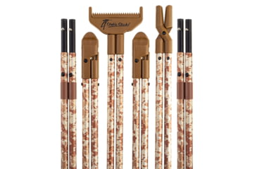 Image of 4 Stable Sticks Ultimate Shooting Sticks, Camo Pixel, ULTCAMO