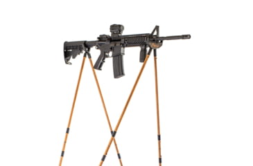 Image of 4 Stable Sticks Ultimate Wood Shooting Sticks, Light Brown, ULTWOOD