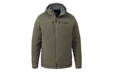 Image of KUIU Super Down Haven Hooded Hunting Jacket in Ash Size 3XL 64C01629, Ash, 3XL, Adult, Male, 7955209912478