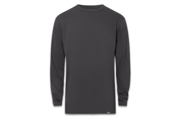 Image of 1620 Workwear Heavyweight NYCO Long Sleeve T-Shirt 90E5B073, Granite, Large, 23020-R-L