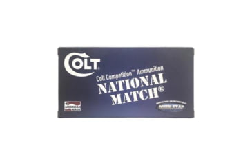 Image of Doubletap Ammunition Double Tap Colt National Match Handgun Ammunition 10mm Auto 180gr FMJ 1140 fps 50/ct B0127C7C, DT10M180FMJCT