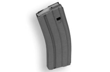 Image of Ammunition Storage Components AR-15/M-16 30 Round Rifle Magazine, .223 Remington, Grey Follower, Grey Aluminum, 30-223-AL-GM-G-ASC