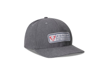 Image of Forloh USA Made Gear Patch Twill Hat 2A00C079, Heather Gray, OSFA, 50912-HG-OSFA