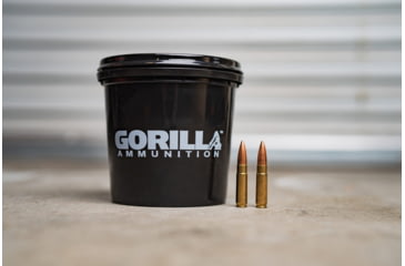 Image of Gorilla Ammunition .300 AAC Blackout 215 Grain Berger Hybrid Target Rifle Ammo, 160 Rounds, Copper, 160 Rounds, gpf-38258
