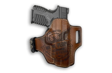 Image of We the People Holsters Springfield Xd-S 4.0 Independence Leather Owb Holster 714AC32F, 6813894836322