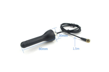 Image of Simtek StealthALERT Fatboy Performance Antenna, 19inch, Black, 0.5m, FatBoy-22